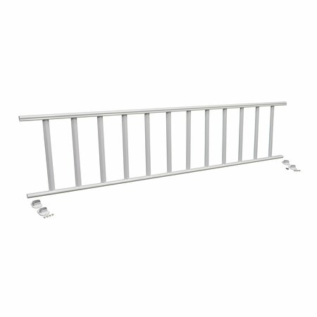 Vestil White Semi-Permanent Barrier/Railing SPR-120-W